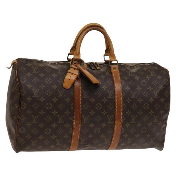 LOUIS VUITTON Monogram Keepall 50 Boston Bag M41426 - Picture 1 of 16